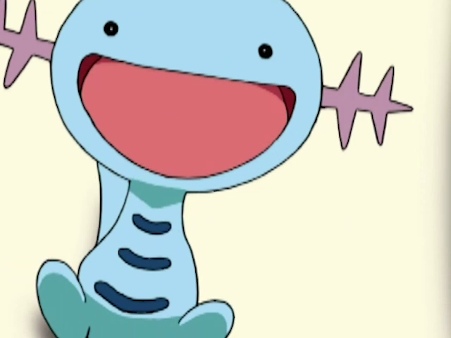 Oh, to be a happy Wooper sliding down a pipe