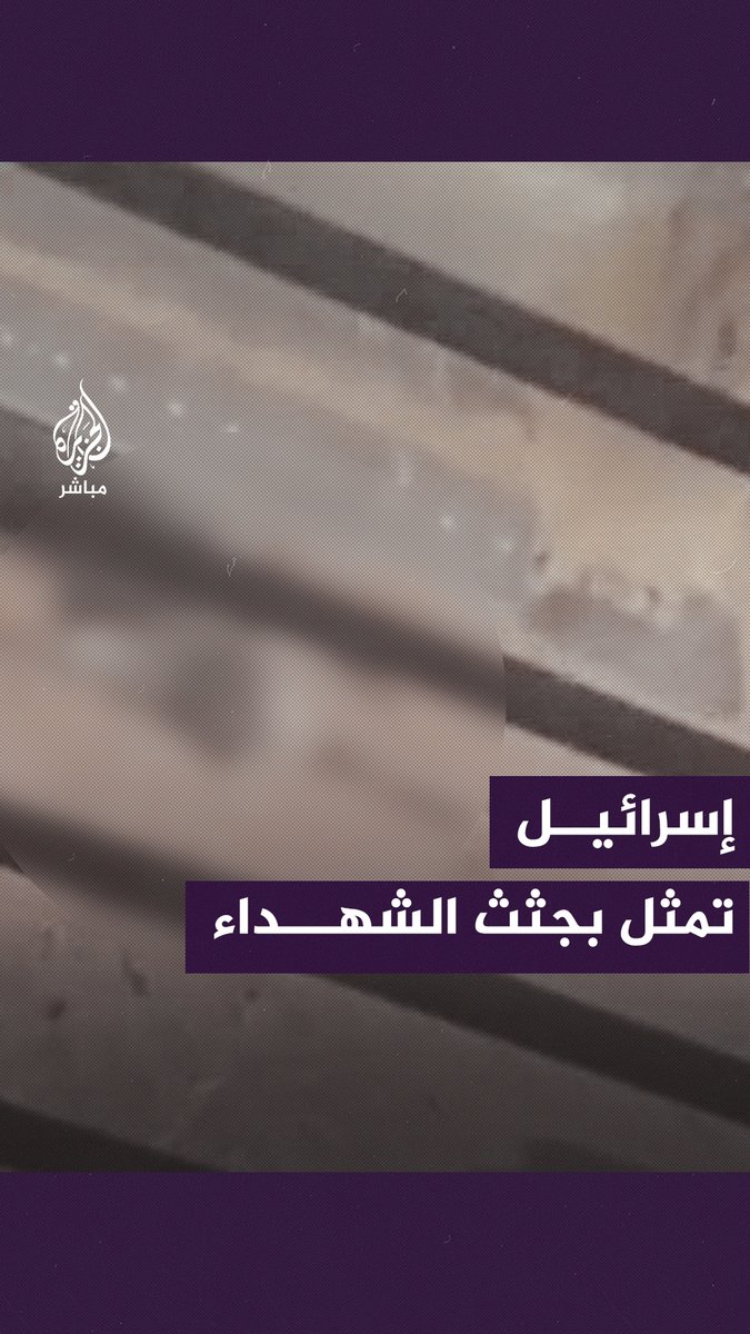 المرصد الأورومتوسطي لحقوق الإنسان: وثقنا منذ بداية الحرب على قطاع #غزة عدة انتهاكات شملت التمثيل بجثث الفلسطينيين والتنكيل ببعضها #الجزيرة_مباشر | #غزة_لحظة_بلحظة