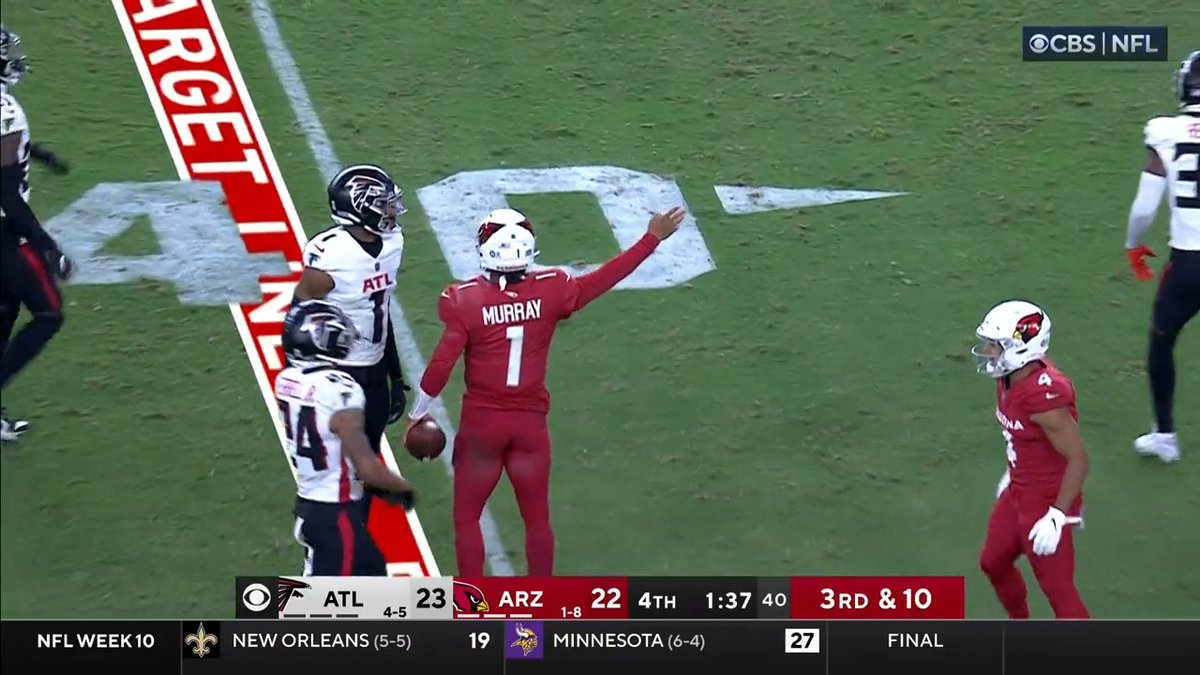 Kyler Murray, ladies and gentlemen 🤯