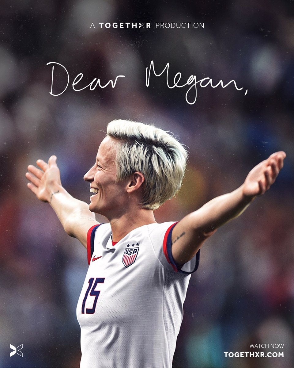 Thank you, @mPinoe, for raising your voice, fighting for change, and leaving the game better than you found it. This may be the end of one chapter, but there is so much to look forward to in what comes next. ✉️: