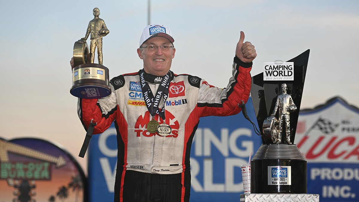 WATCH Doug Kalitta race to his FIRST Camping World Series Top Fuel Championship! In-N-Out Burger #NHRAFinals • Kalitta Motorsports