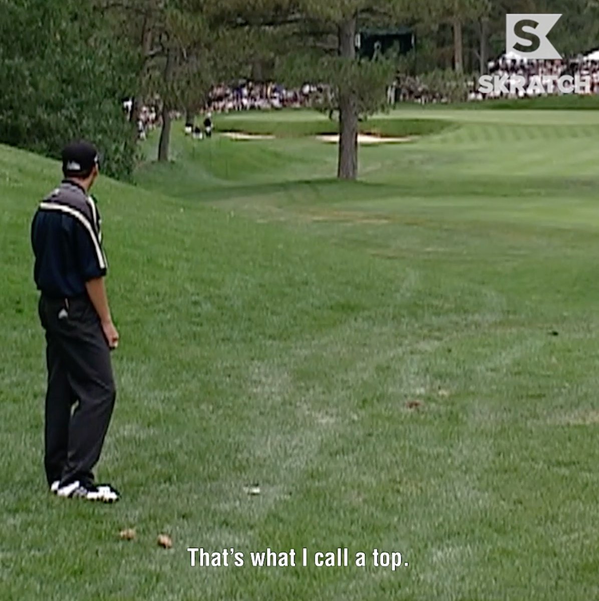 If Monday was a golf shot: This’ll make you feel better if you played crap at the weekend 🤣