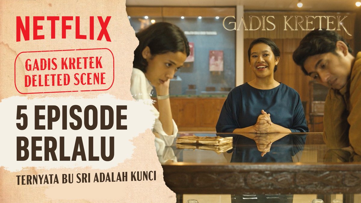 Kalo Lebas nanya Bu Sri dari awal, serial Gadis Kretek bakalan cuma satu episode ini mah 😅 (Psst, ini DELETED SCENE, bonus dari ordal!)