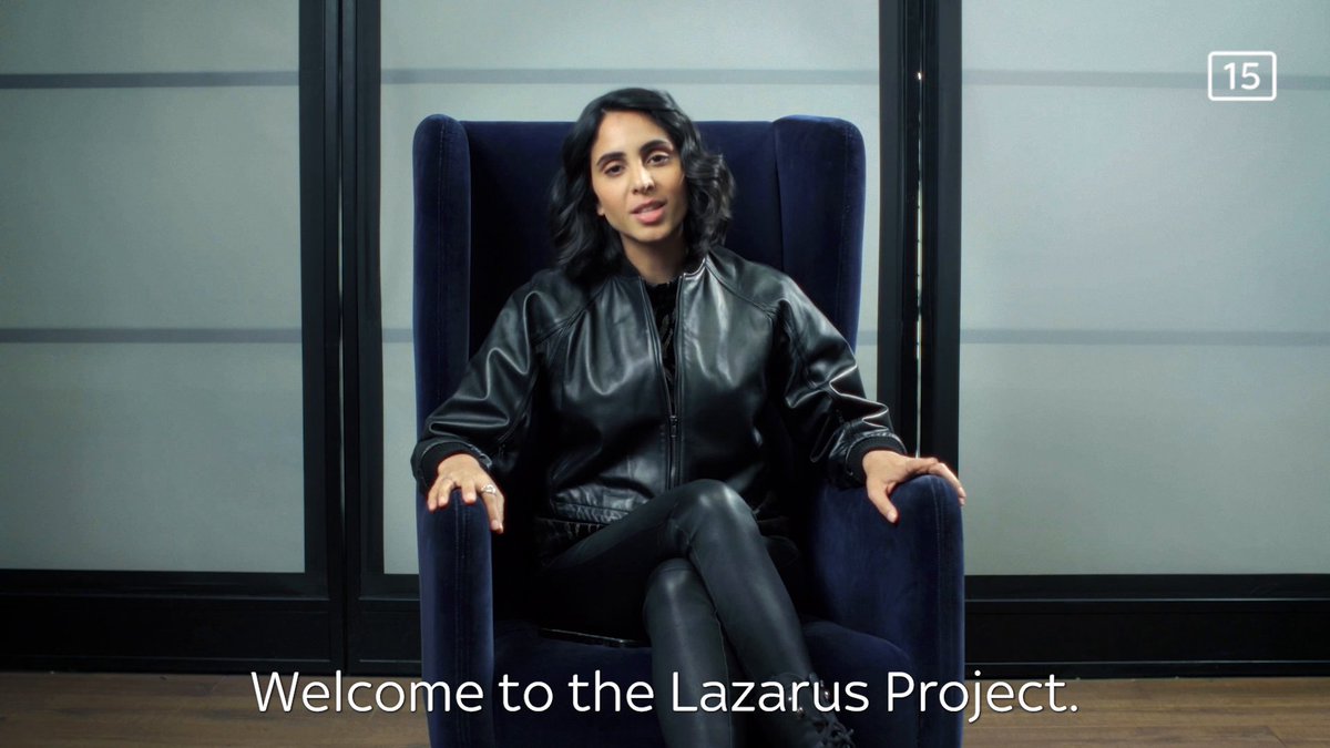 Ready to travel back in time? Let Archie (Anjli Mohindra) catch you up on #TheLazarusProject... 🕰️ ⌛ Series 2 of the epic sci-fi drama begins this Wednesday.