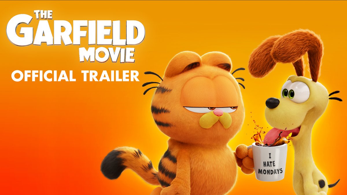 The first trailer for ‘GARFIELD’, starring Chris Pratt as Garfield. In theaters on May 24.