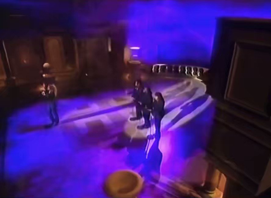 Mariah Carey preforming “Open Arms” live on Des O'Connor (1996)
