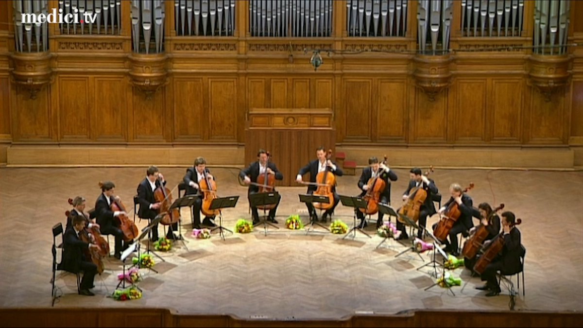Tema de La Pantera Rosa - Henry Mancini Chelistas de la Orquesta Filarmónica de Berlín.