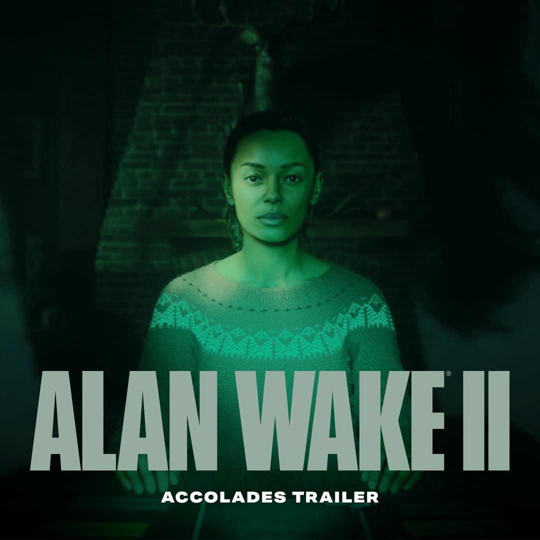 We are humbled by the incredible reception and heartfelt reviews for Alan Wake 2. Thank you everyone who has played, shared and embraced Alan's and Saga's journey. Your support means the world to us! 🙌 🎮 🔦 #alanwake