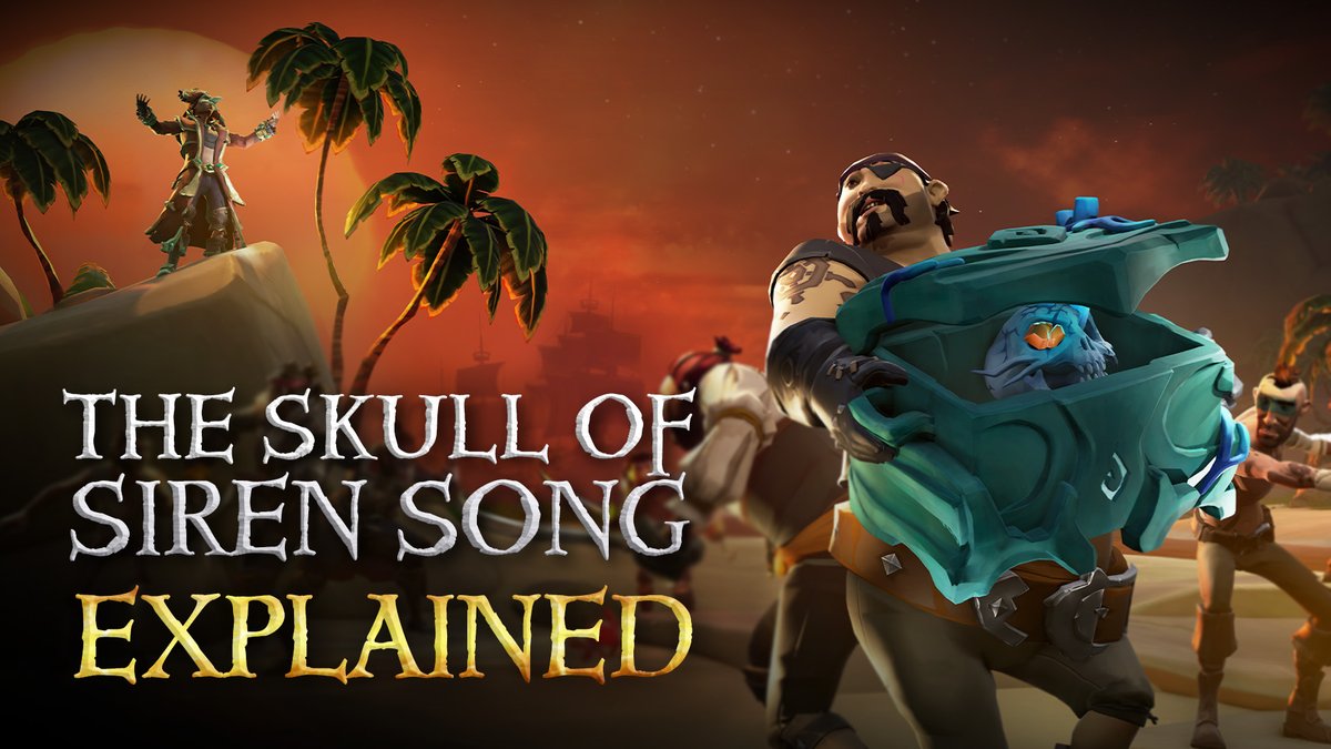 The Skull of Siren Song Voyage is a new World Event arriving this Thursday. Get set to face other crews in a competitive Voyage to claim an arcane artefact! Before you throw down, get clued up on everything from revealing beacons to ship-slowing curses with our explanatory video:
