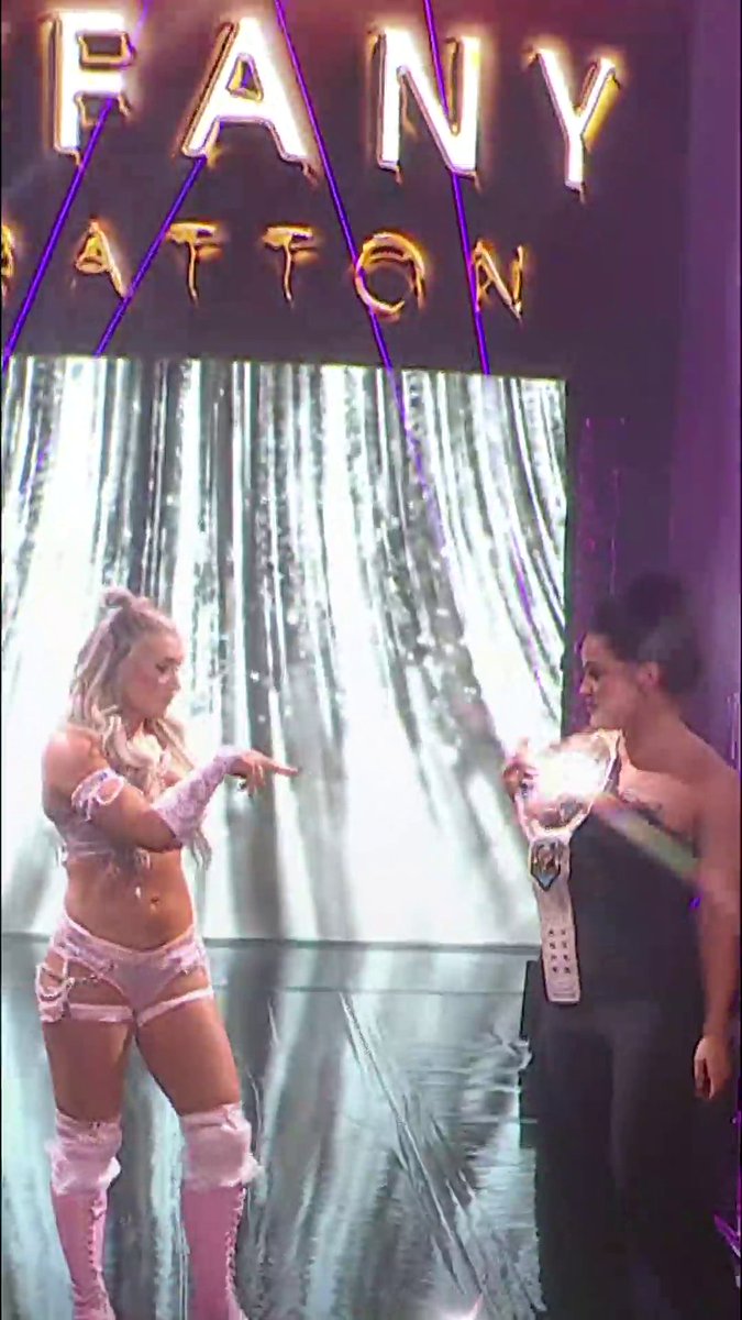 .Tiffany Stratton 👀 LYRA VALKYRIA Run it back? #WWENXT