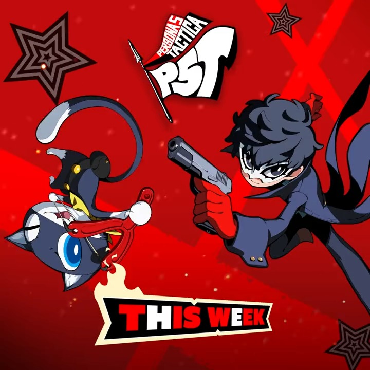 Persona 5 Tactica is launching THIS WEEK! 🎉 Which three Phantom Thieves are you putting in your party?