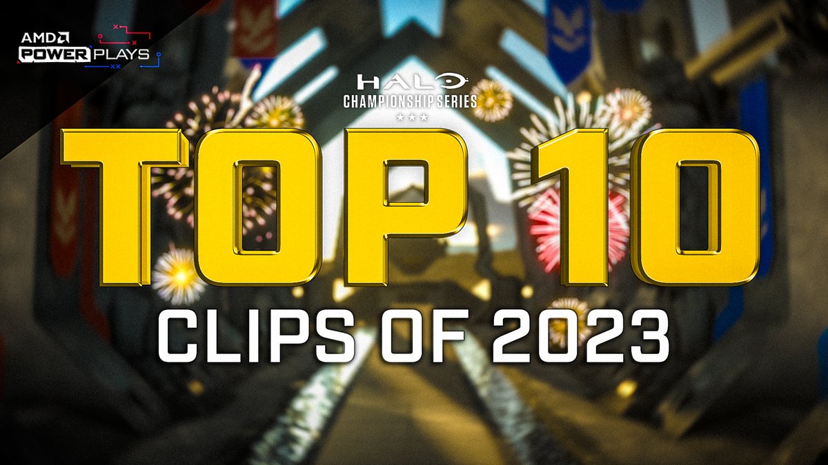 The 2023 HCS season left us with some of the most memorable Halo Infinite plays we've ever seen. Check out your AMD Power Plays - Top 10 of the year!