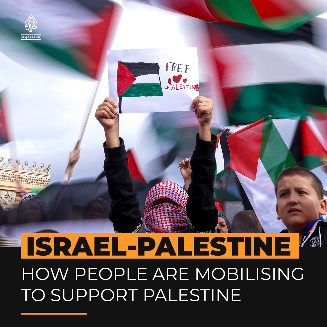 From boycotting to protesting, here’s how people are mobilising to support Palestinians and pressuring governments and companies to stop backing Israel ⤵️