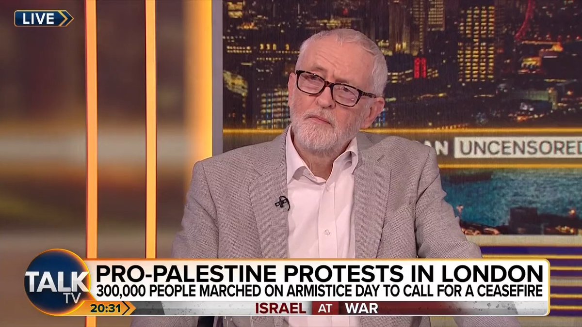 Former Labour leader Jeremy Corbyn condemns Hamas's actions on October 7. "It was totally wrong under any circumstances." Piers Morgan | Jeremy Corbyn