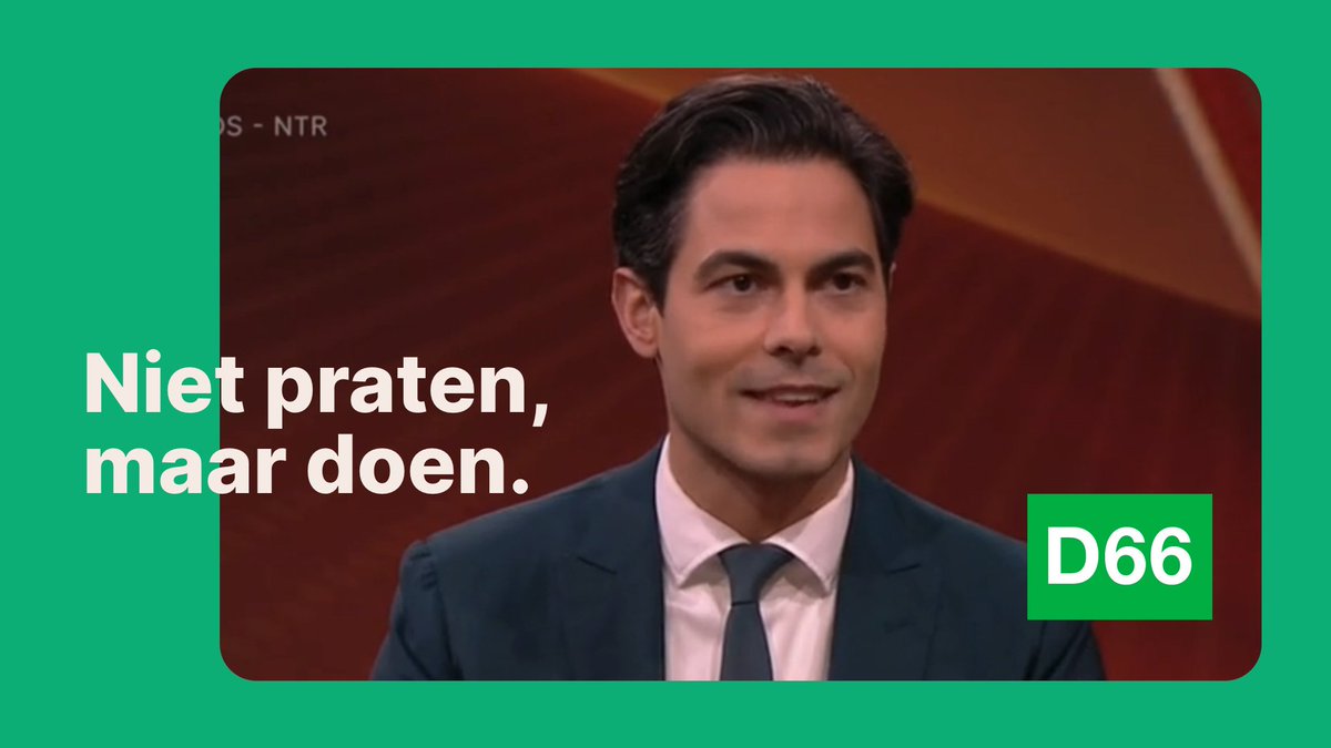 Rob Jetten zegt waar het op staat. 😘 - Klimaatdoelen binnen bereik - Van het Russisch gas af - Zonnekampioen van Europa Wij praten niet alleen over klimaatactie, we doen het ook. 👋👋 #Nieuwsuur