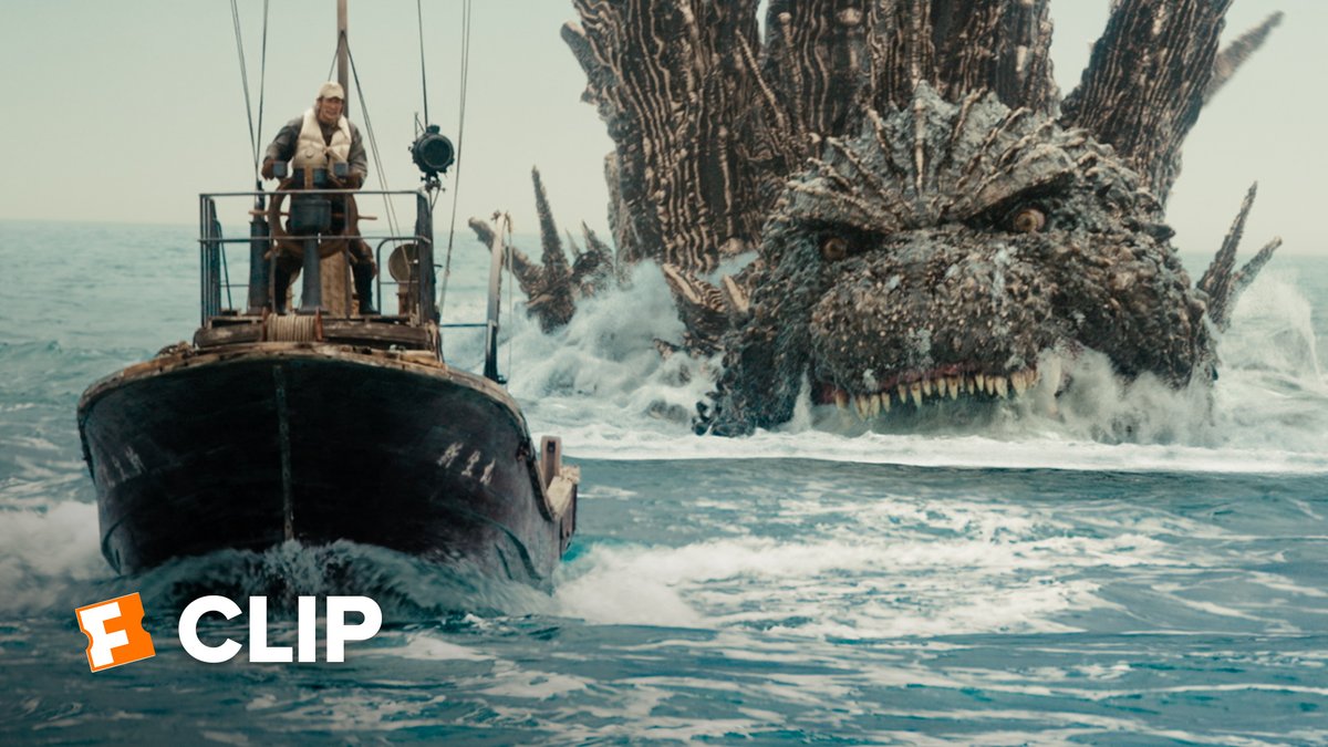 New clip from ‘GODZILLA MINUS ONE’. (Source: Fandango)