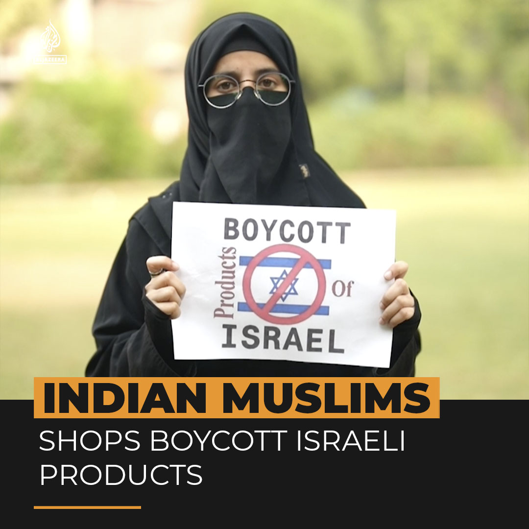 These Muslim shopkeepers in India are no longer stocking Israeli and US products in support of the people of Palestine, starting a movement amongst the local community ⤵️