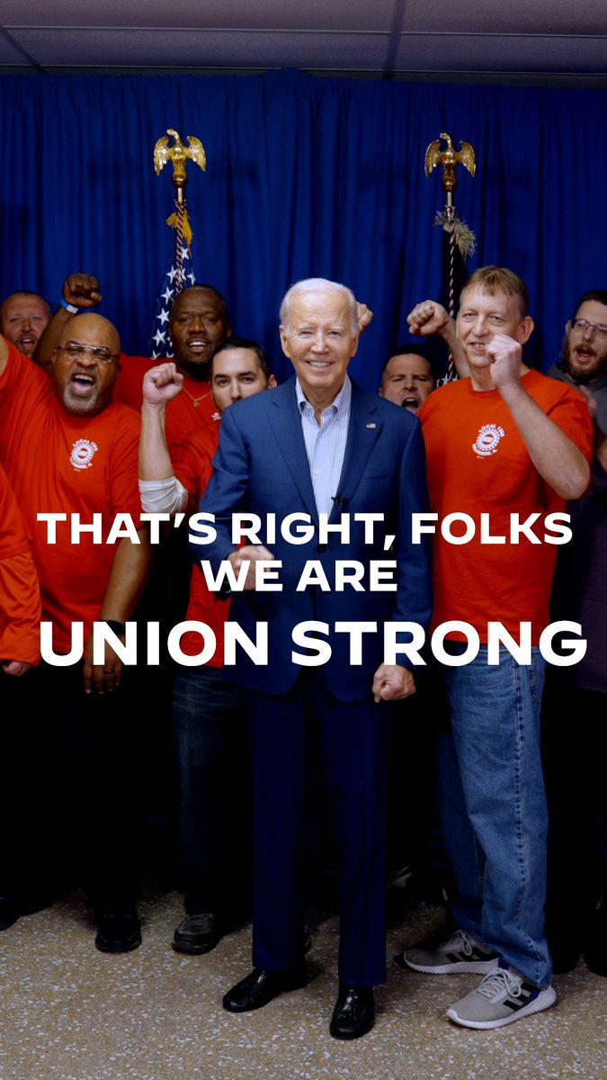 America is union strong.