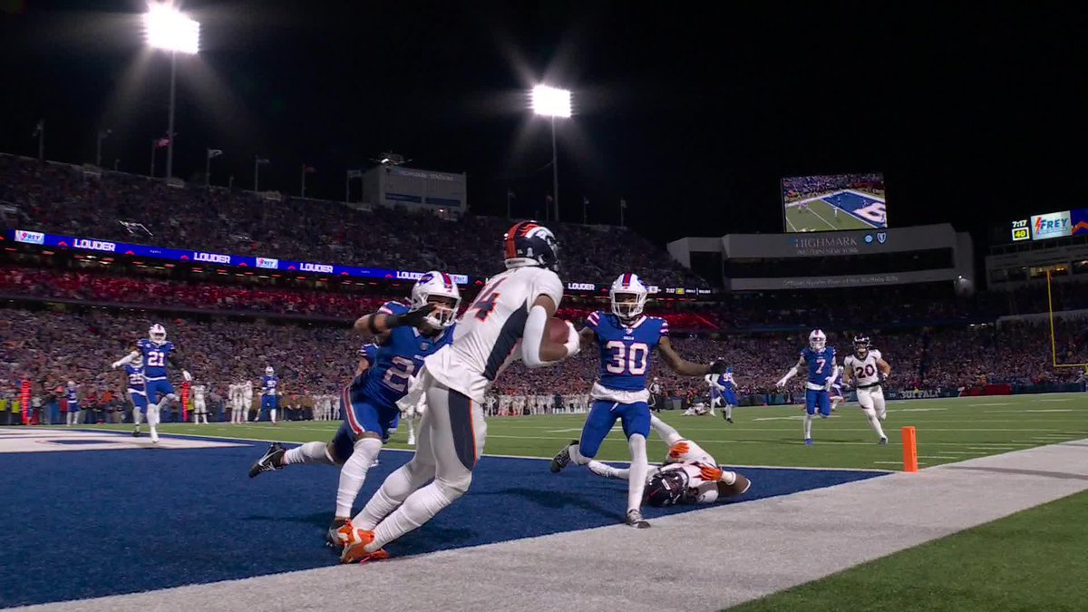 COURTLAND SUTTON TOE-TAP TD‼️ #SCTop10