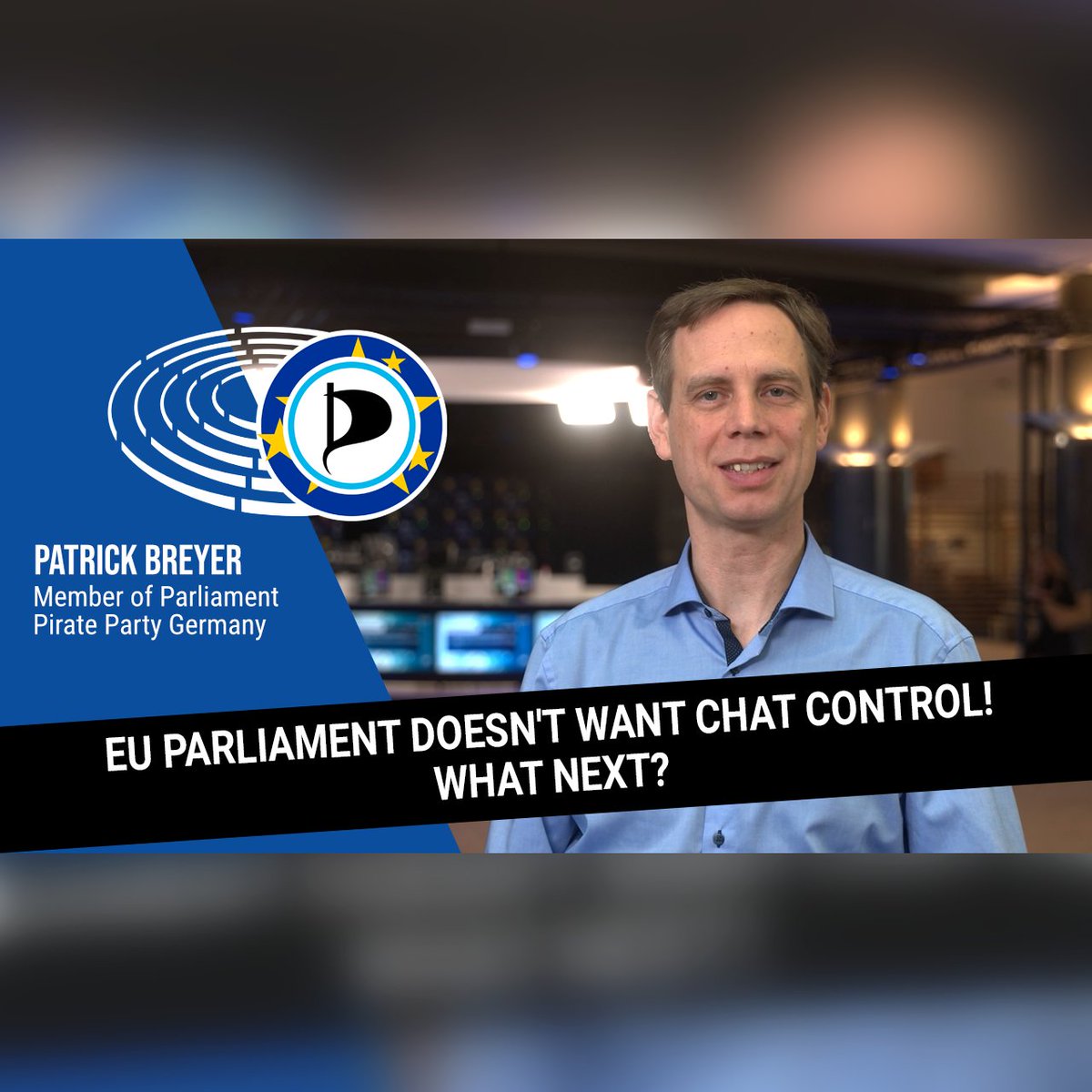 🇬🇧 Simply put: The European Parliament said no to #ChatControl today! But what happens now? #PiratesWork