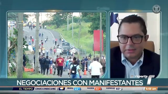 “Estamos haciendo el trabajo, estamos estableciendo las líneas de comunicaciones, escuchando el clamor de la sociedad y la población … de igual manera hemos exigido la apertura de vías”, Roger Alberto Tejada. #TReporta