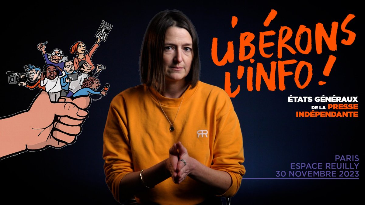 #Libérons_linfo 🔴 + de 80 médias et organisations de journalistes se réunissent pour libérer l’information des pouvoirs politiques, des médias de la haine et des milliardaires. RDV le 30 novembre, événement public. --> Réservation gratuite sur :