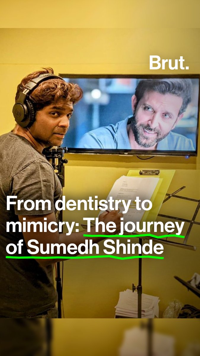 When he talks, people often confuse him with Hrithik Roshan. Tune in to Sumedh Shinde's tale in his own voice.🤩