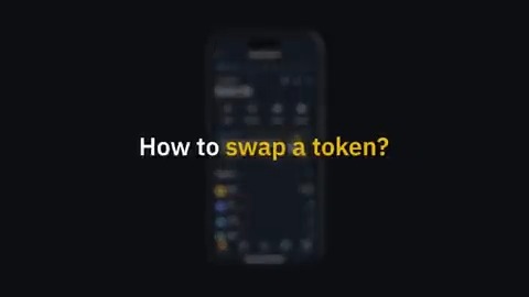 Swapping tokens on the new #Binance Web3 Wallet couldn't be simpler. Here's how to get started ⤵️