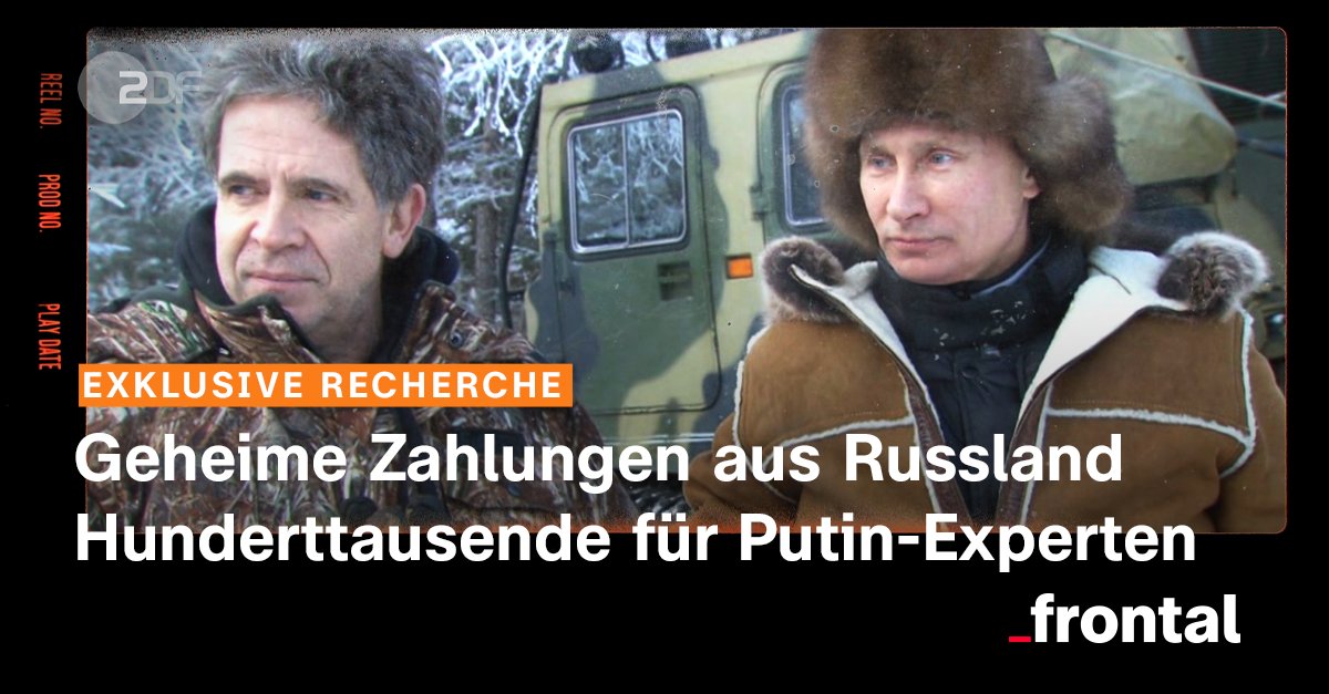 #Russland-Experte Hubert Seipel hat in Deutschland über Jahre das Bild von #Putin geprägt. Nun enthüllt #ZDFfrontal, der Journalist hat dafür geheime Zahlungen eines russischen Oligarchen erhalten. Die Recherche ist Teil von #CyprusConfidential: