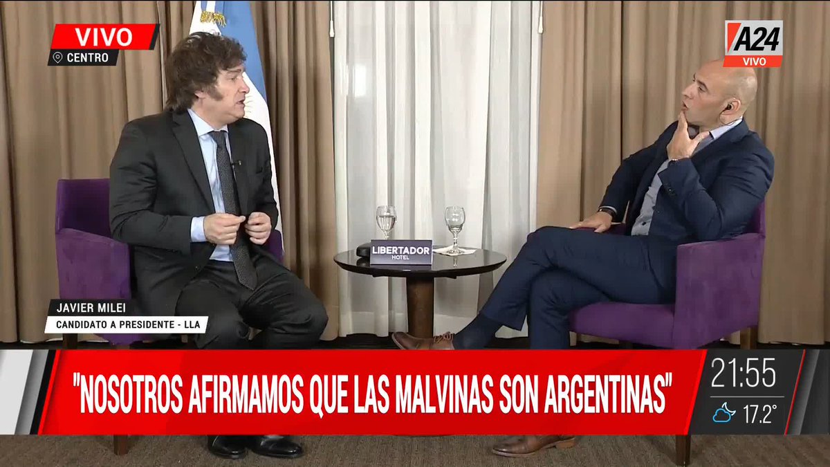Milei: “En un año dolarizo la economía”