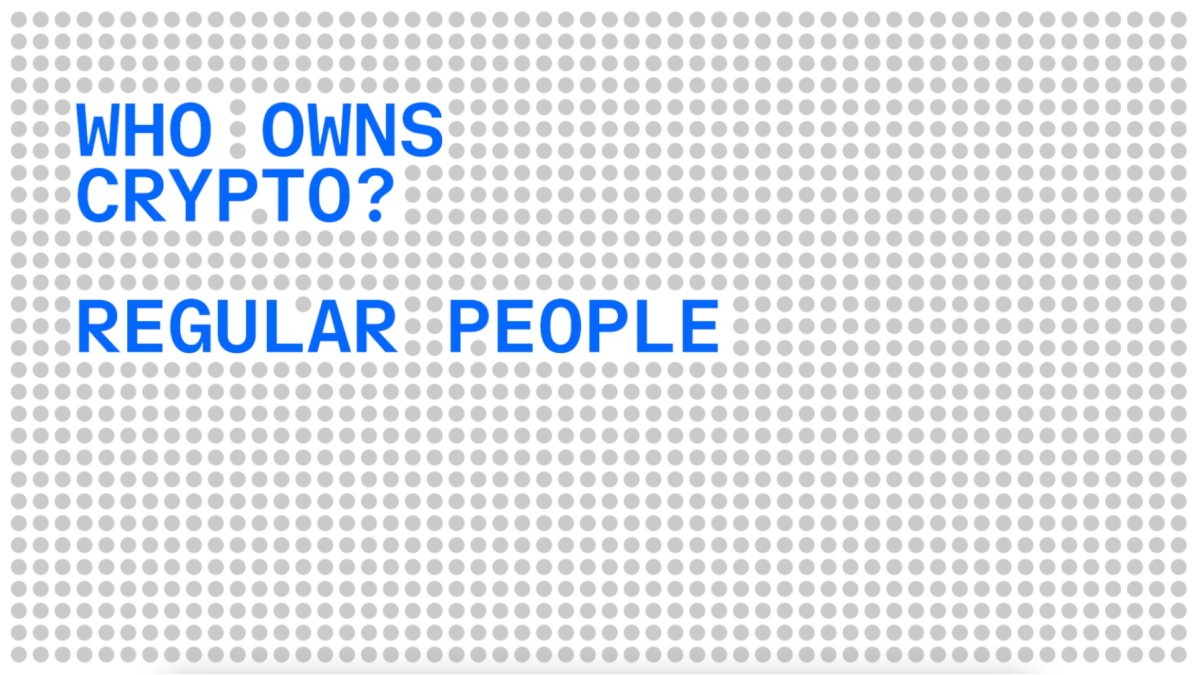 Crypto is more middle-class than you think. Learn more at