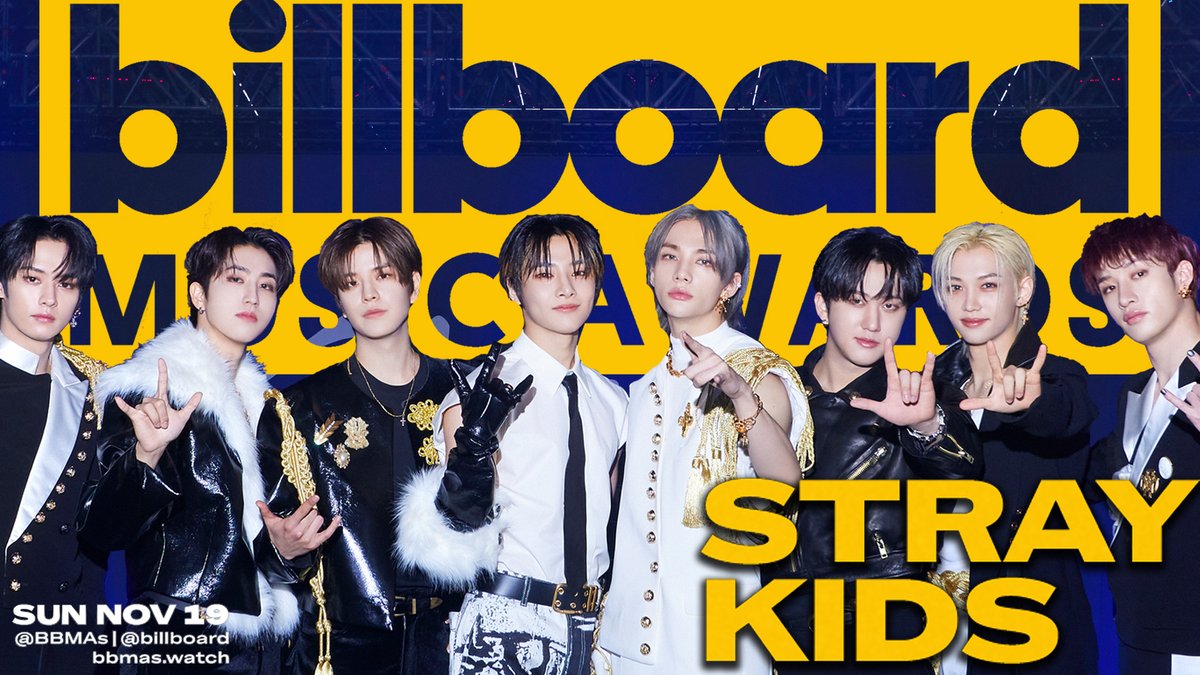 OMG Stray Kids is hitting the stage for the group's debut #BBMAs performance in FIVE DAYS 🫶 Take a look back at their chart-topping year on the billboard charts! Don't miss the Billboard Music Awards on Sunday, Nov. 19 at