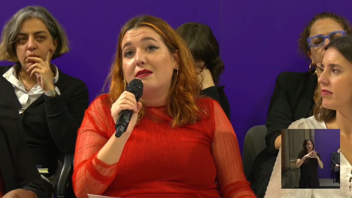 "Nosotras creemos que el feminismo es la mejor marca Espaรฑa, es de lo mejor que tiene este paรญs y esto no ha hecho mรกs que empezar". ๐ฅ รngela Rodrรญguez Pam ๐ณ๏ธโ๐ โ๏ธ