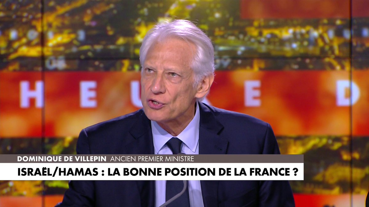 «La guerre contre le terrorisme ne peut pas être gagnée par la force seule», Dominique de Villepin dans #HDPros2