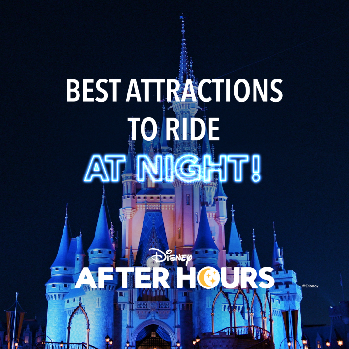 Here's a Disney After Hours must-do attraction list. Tell us your faves... and get ready to ride the night 'cause tickets are on sale now! 🌙✨