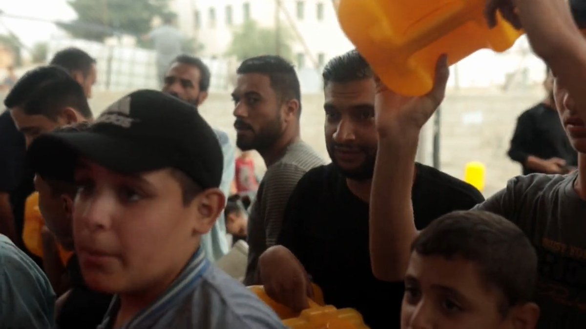 How to survive the daily hunt for food and water in Gaza, under constant threat of airstrikes. Filmmaker Yousef Hammash, who also works for the Norwegian Refugee Council, sent this report from inside Gaza.