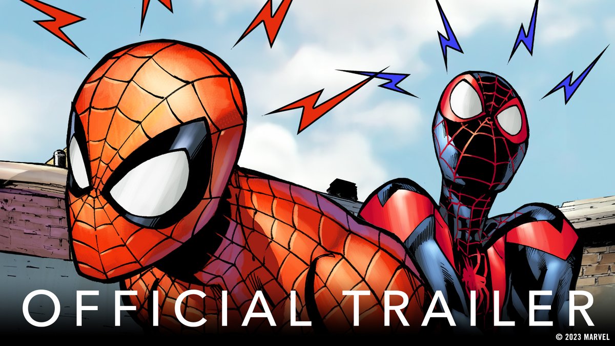 This March, Peter Parker and Miles Morales join forces in their first ongoing series ever: 'Spectacular Spider-Men'! 🕷️🕷️
