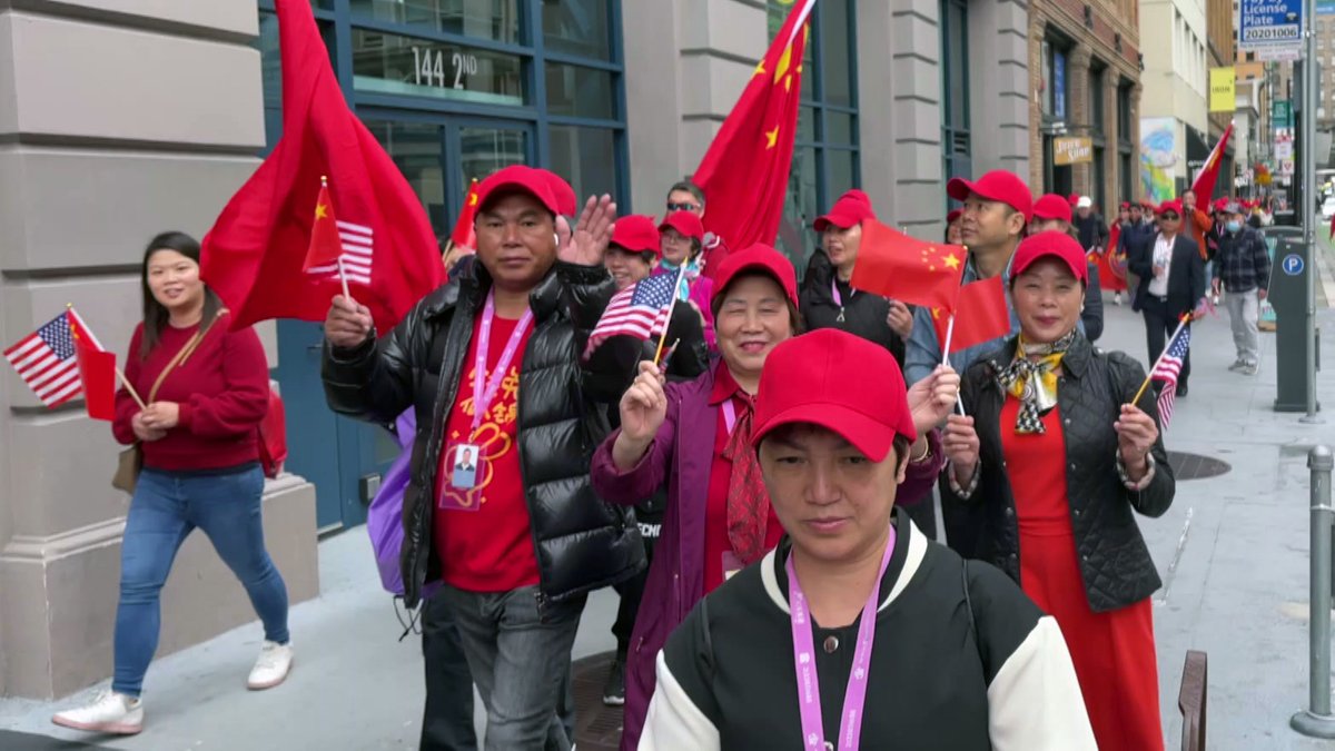 Overseas Chinese in the U.S. prepare to welcome President #XiJinping