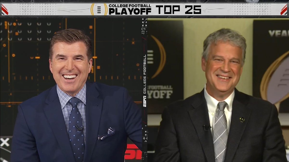 ICYMI, hear from Boo Corrigan, chair of the College Football Playoff selection committee, as he chatted with ESPN's Rece Davis after the reveal of the third Top 25 rankings of 2023. #CFBPlayoff 🏈🏆