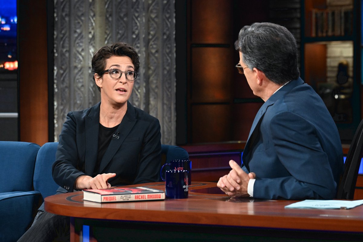 What happens when violence starts to encroach on the political space? Rachel Rachel Maddow explains. #Colbert