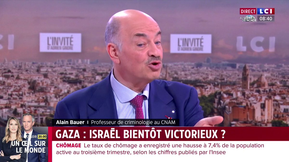 🔴 Gaza : Israël bientôt glorieux ? 🗣️ "La situation est extrêmement dégradée, ça n'est en rien une victoire. C'est une revanche", souligne Alain Bauer Adrien Gindre