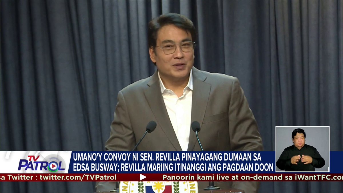 Suspendido si MMDA Task Force Special Operations head Bong Nebrija matapos nitong payagang dumaan sa EDSA bus lane at hindi tiniketan ang umano’y convoy ni Senador Bong Revilla. Mariin namang itinanggi ng senador na dumaan siya sa naturang busway.