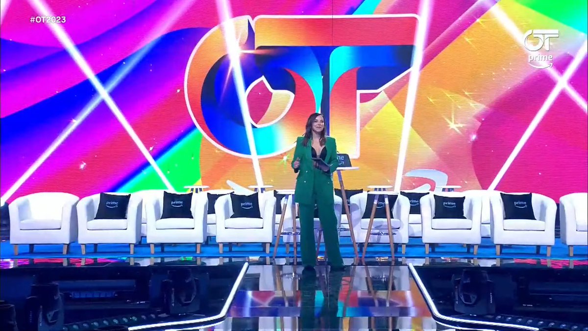 🔊 ¡Alexa, enciende las luces del plató! ✨ 🔴▶️ Sigue en directo la PRESENTACIÓN OFICIAL de #OT2023 aquí 👉🏻 💙