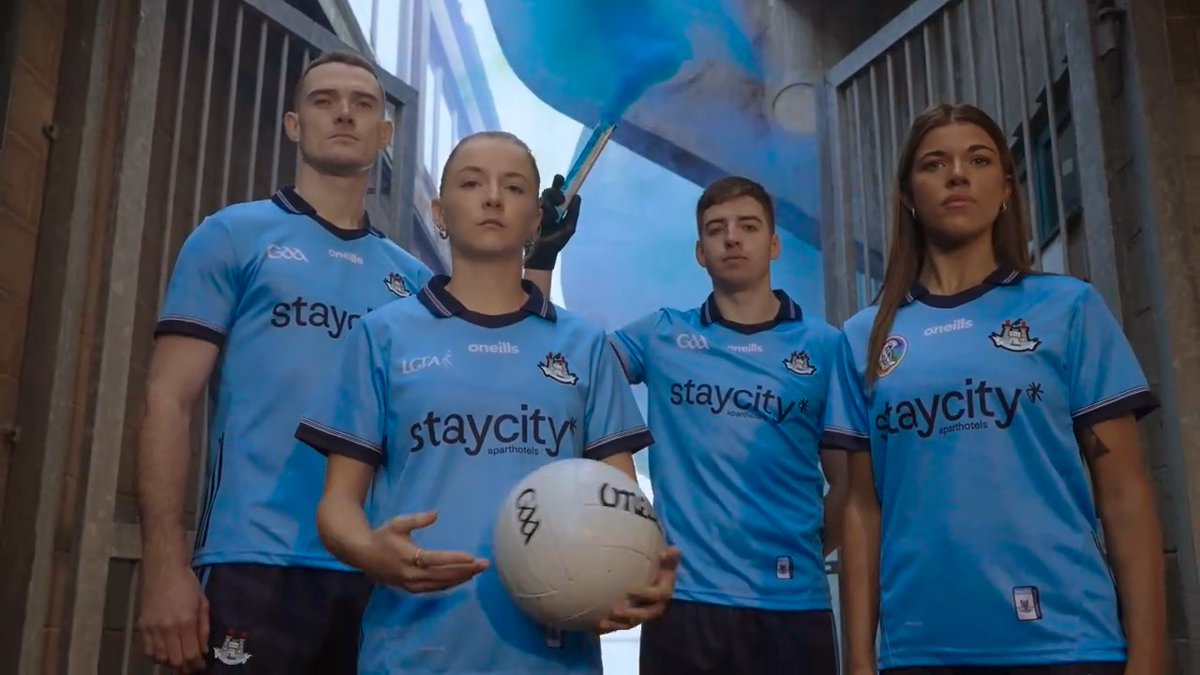 Introducing…our brand new Dublin GAA jersey 💙🔥 Staycity Aparthotels O'Neills #UpTheDubs