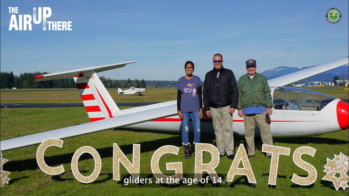 Most 16-year-olds aspire to get their driver’s license but Ishitha was celebrating earning her private pilot certificate with a glider rating! Navigating the skies before the road! How cool is that? Hear her inspiring story 🔊 #podcast #aviation #stem