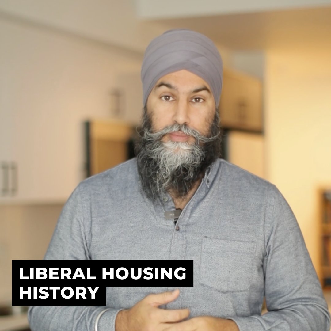 The next time you're picking up a double shift to afford your rent - remember what brought us here. Consecutive Liberal and Conservative governments who put profit before people. But also remember that I'm on your side, fighting to build homes Canadians can actually afford.