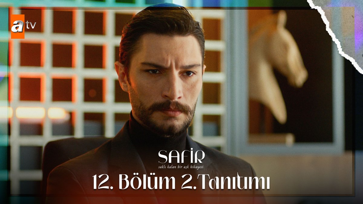 “Konu ne olursa olsun, şüphenin üzerine yürürüm!” 12. bölüm 2. tanıtımı yayında! #Safir ‘Saklı Kalan Bir Aşk Hikayesi’ yeni bölümüyle Pazartesi 20.00’de #atv’de. 💠 atv