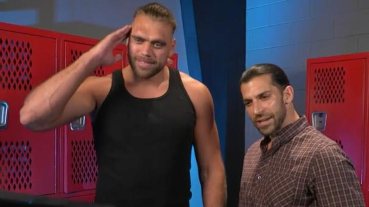 After a difficult few months, @WWEVonWagner and Robert Stone have gone from business partners, to friends, and now to family. #WWENXT