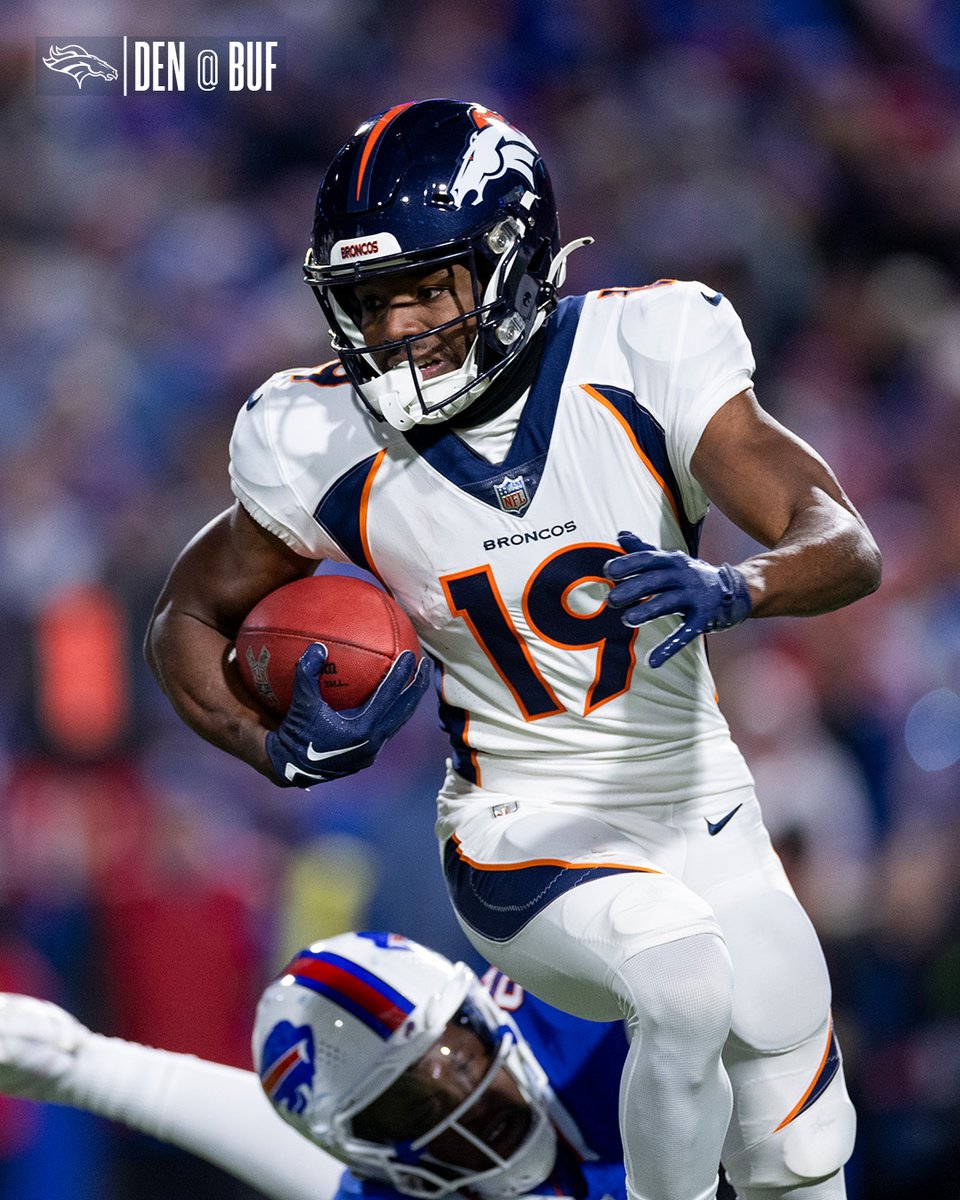 First of many for the rook. 👏 Introducing the AFC Special Teams Player of the Week, Marvin Mims Jr..