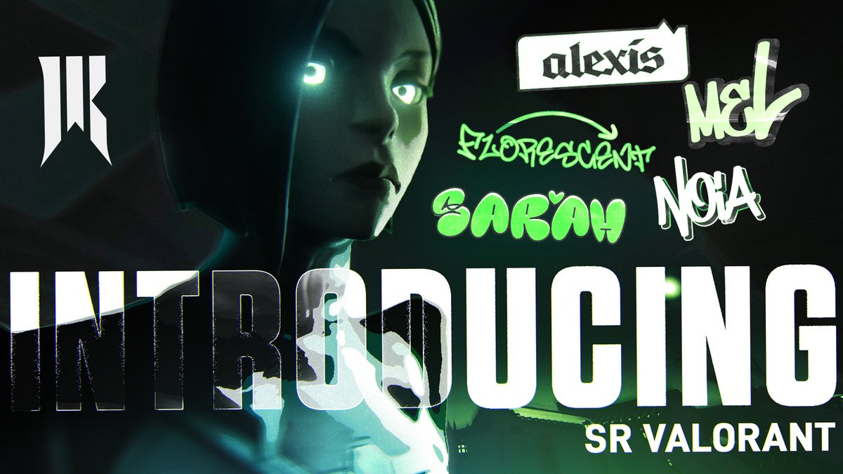Do not stare directly at the eclipse! 🌒 Sunset sets the stage for our new VALORANT roster. Welcome florescent sarah SR Noia SR alexis ♡ SR meL and coach SR effys to Shopify Rebellion 💚
